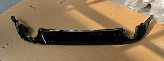 VW Golf 7.5 GTI MK7.5 Rear diffuser in Black