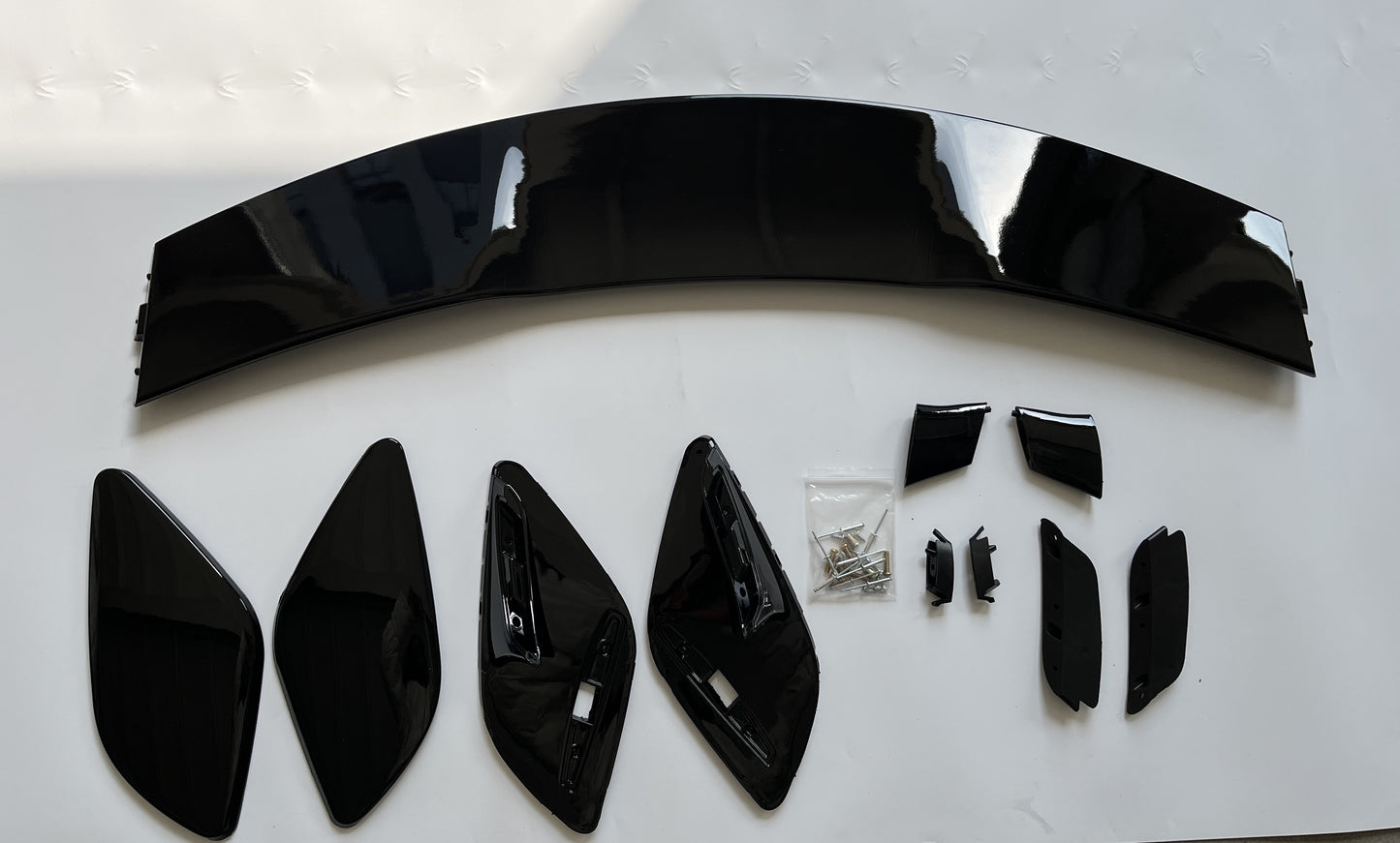 SPOILER REAR WING ROOF SPOILER BLACK FOR MERCEDES W177 A-CLASS A-45 AMG Look
