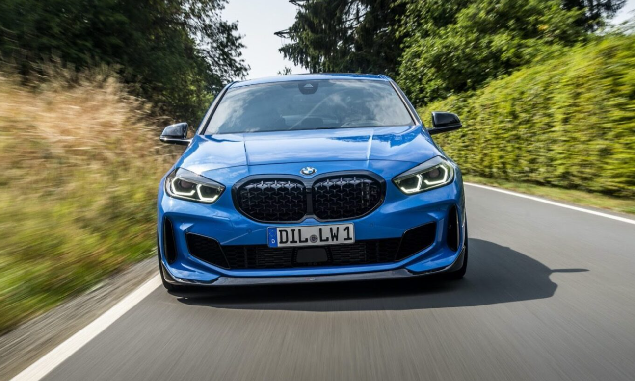 GRILL FOR BMW 1 SERIES F40 F41 DIAMOND GLOSS BLACK