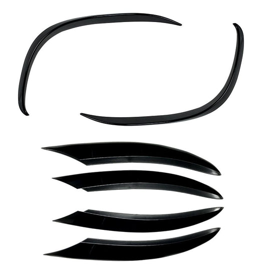 FRONT SPOILER AERO FLAPS For MERCEDES W205 C-CLASS AMG LINE (FACELIFT)