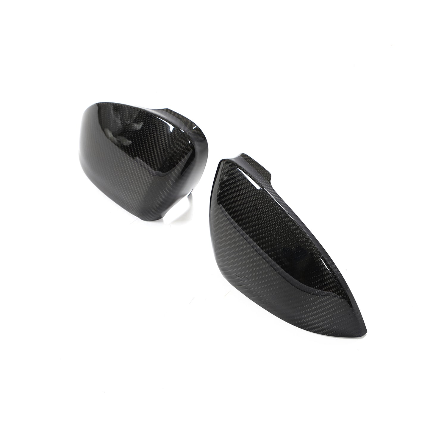 Dry Carbon Fiber Side View Mirror Covers For Golf MK8 GTI Add on Style
