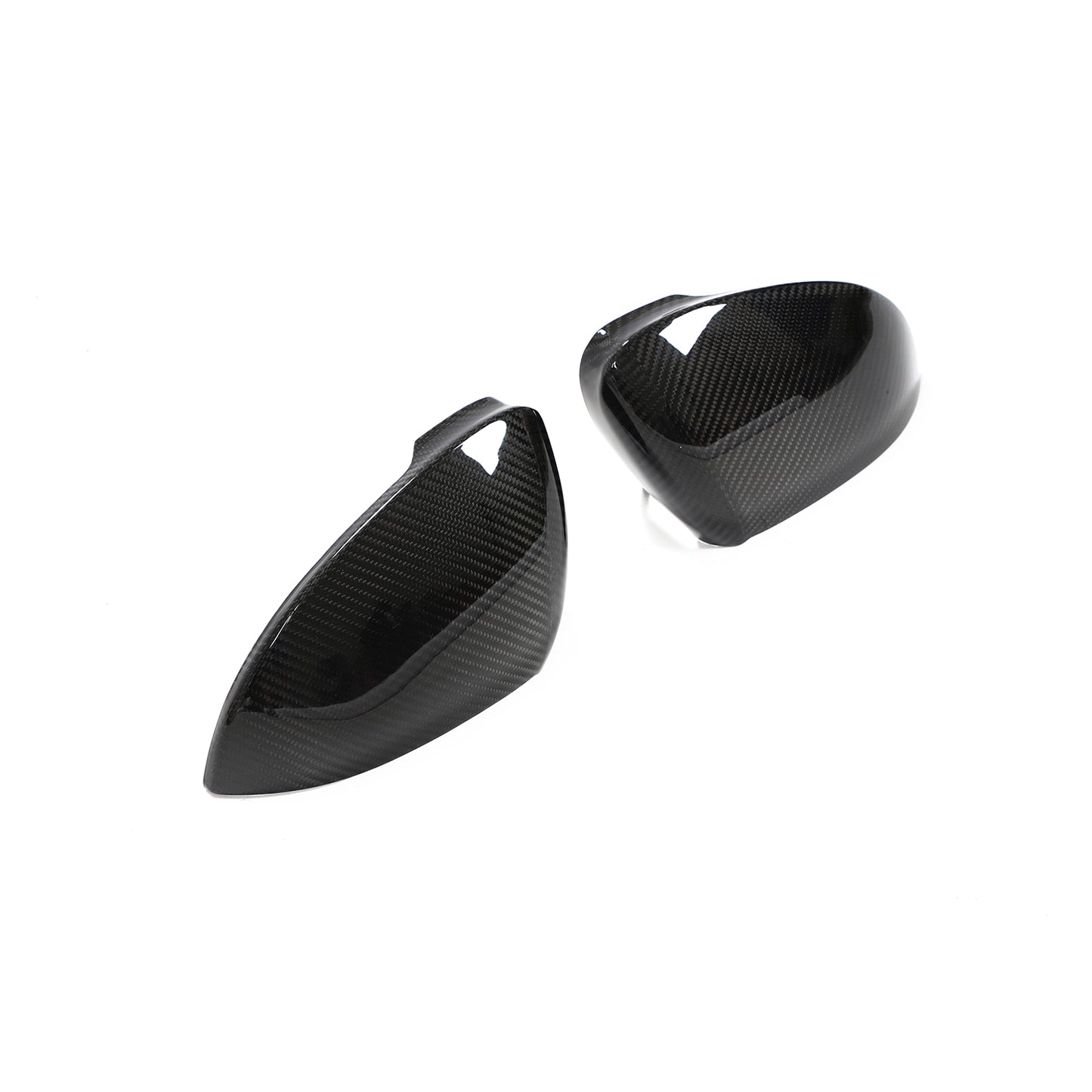 Dry Carbon Fiber Side View Mirror Covers For Golf MK8 GTI Add on Style
