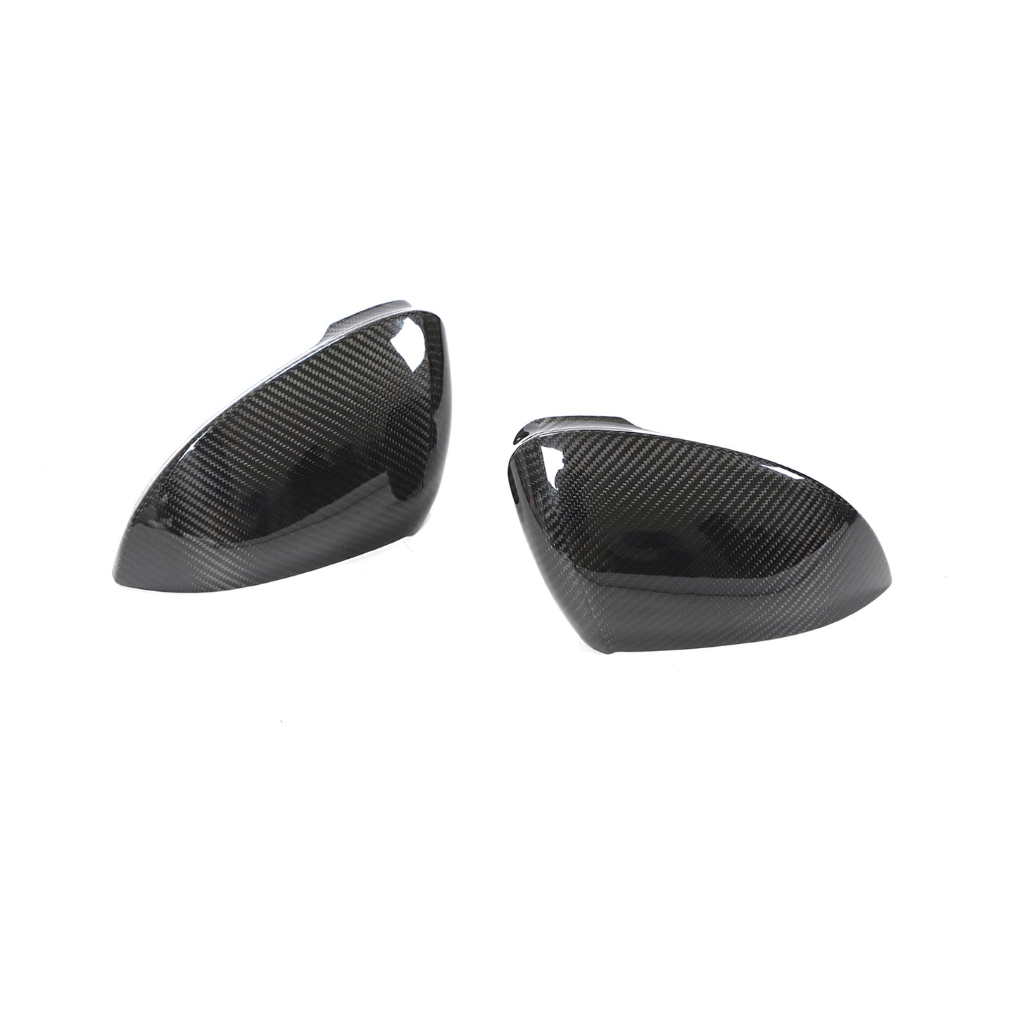 Dry Carbon Fiber Side View Mirror Covers For Golf MK8 GTI Add on Style