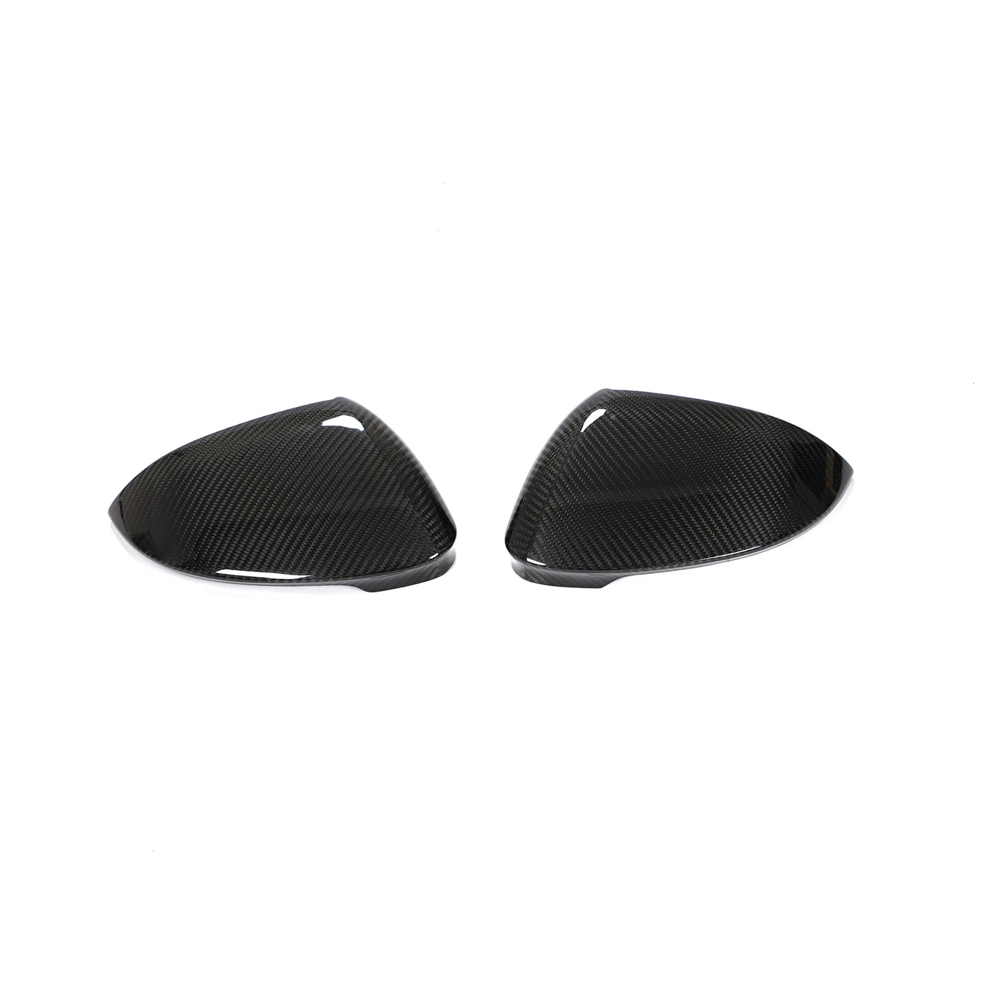 Dry Carbon Fiber Side View Mirror Covers For Golf MK8 GTI Add on Style