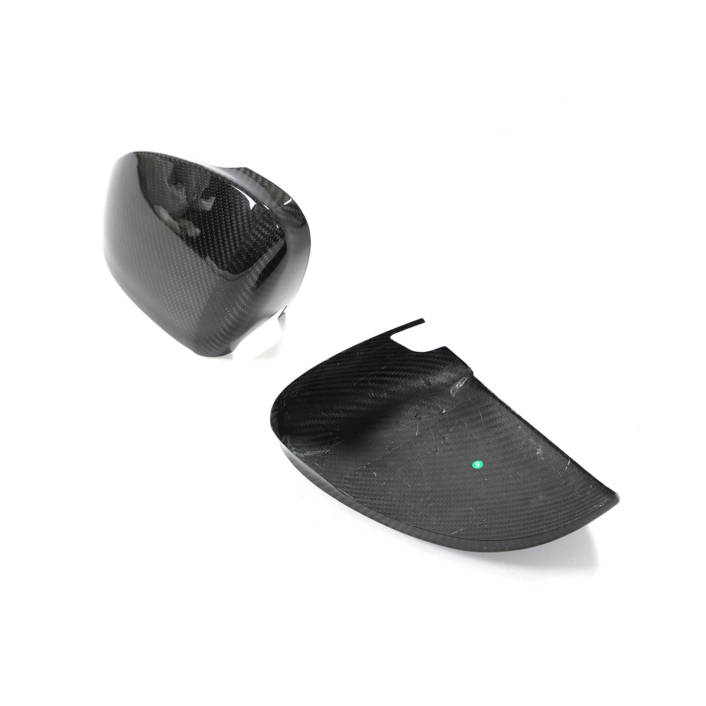 Dry Carbon Fiber Side View Mirror Covers For Golf MK8 GTI Add on Style