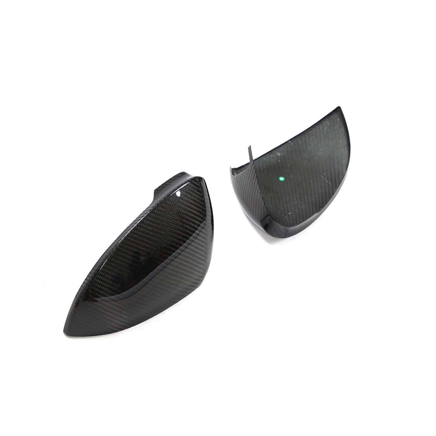 Dry Carbon Fiber Side View Mirror Covers For Golf MK8 GTI Add on Style