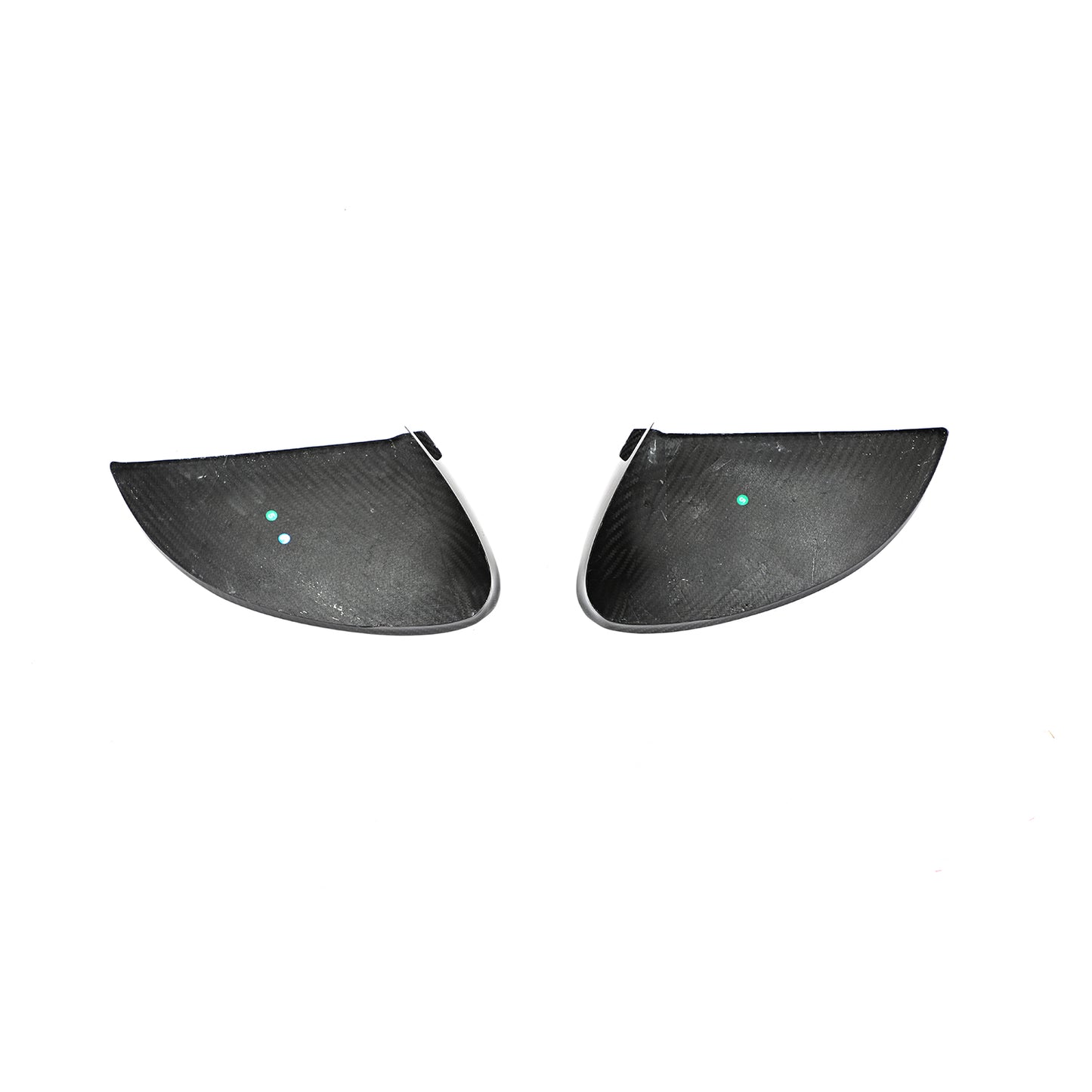 Dry Carbon Fiber Side View Mirror Covers For Golf MK8 GTI Add on Style