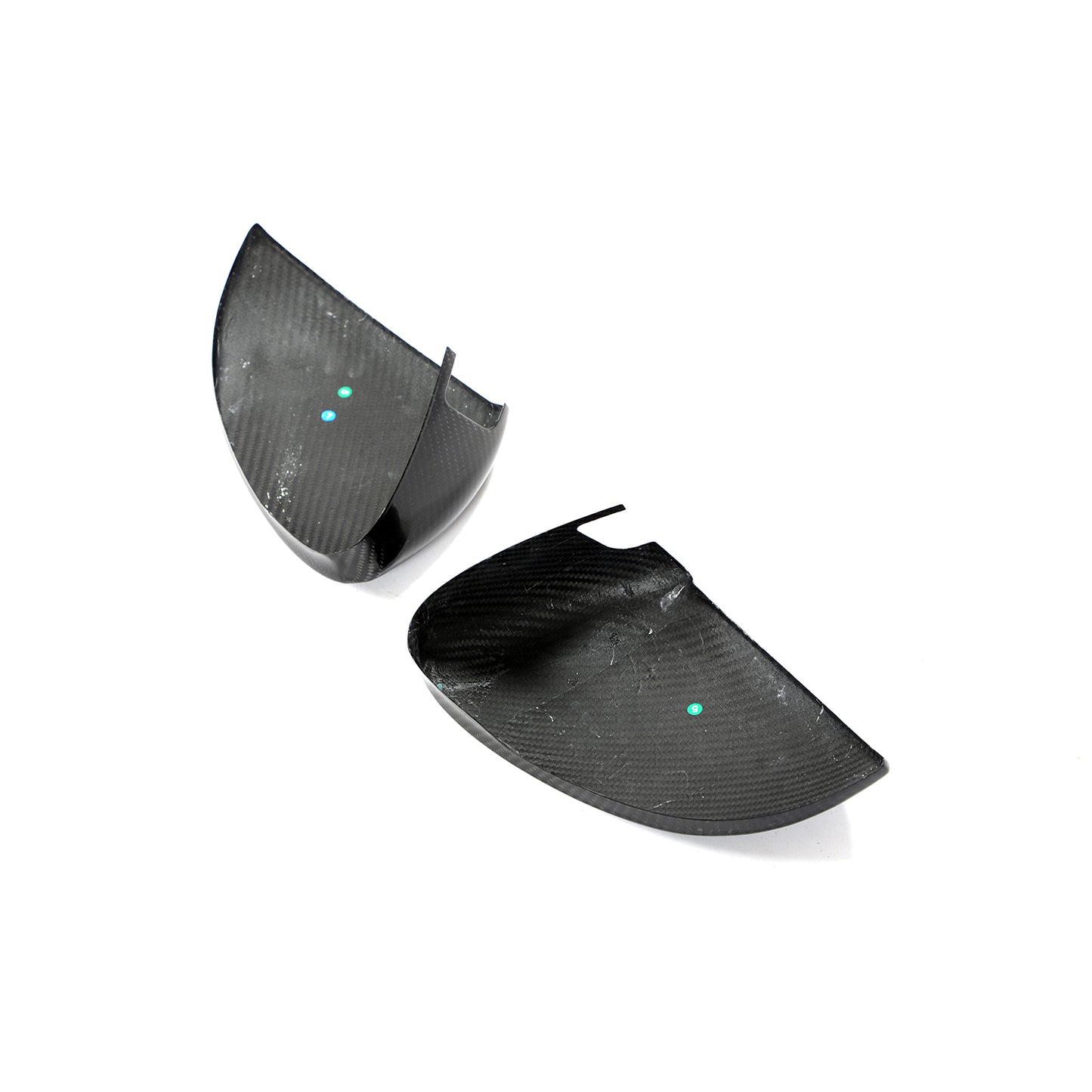 Dry Carbon Fiber Side View Mirror Covers For Golf MK8 GTI Add on Style
