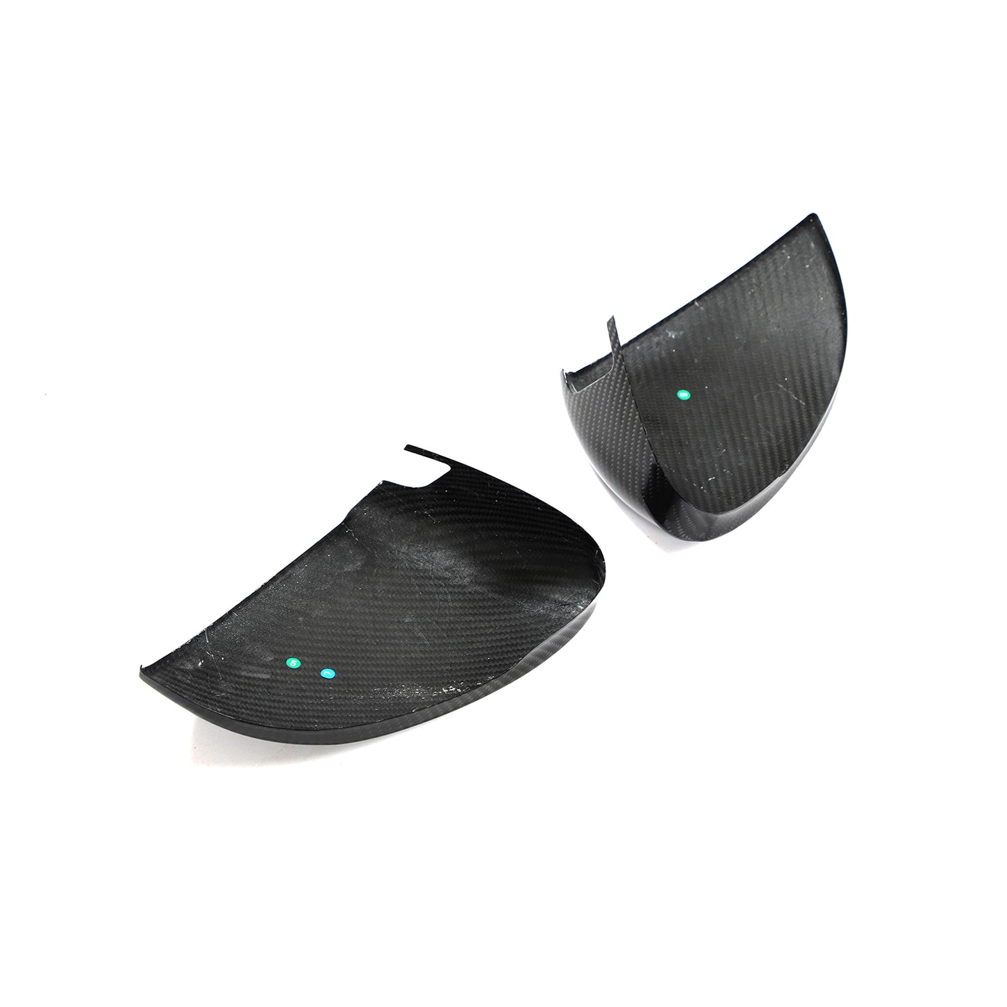Dry Carbon Fiber Side View Mirror Covers For Golf MK8 GTI Add on Style