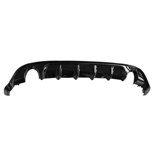 VW Golf 7.5 GTI MK7.5 Rear diffuser in Black - TCR Look