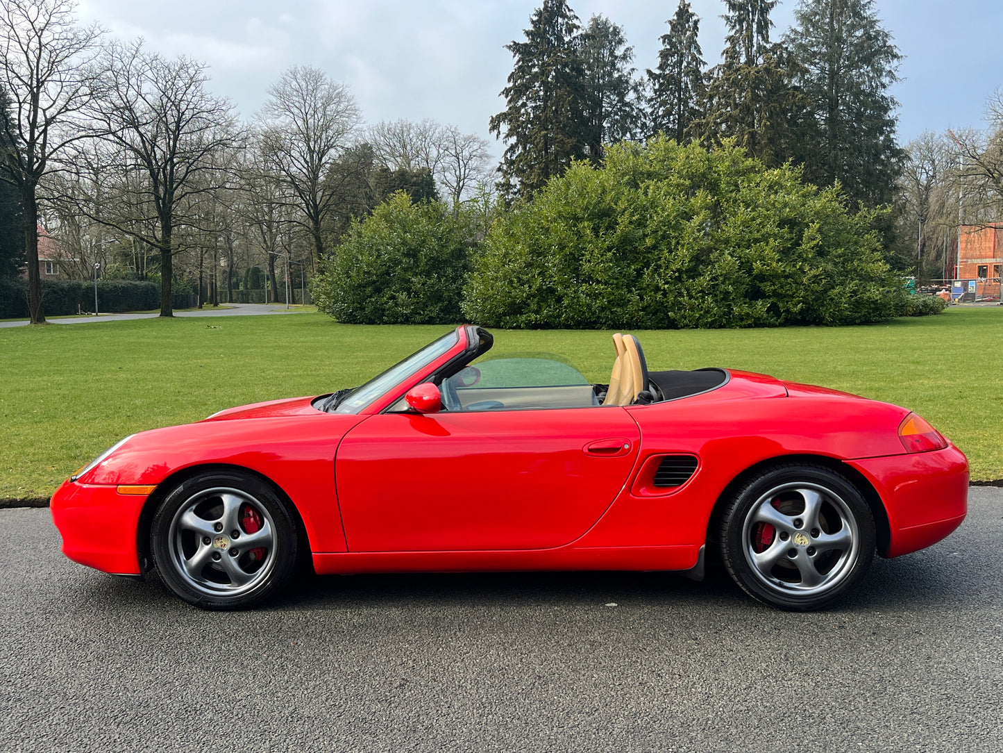 Porsche Boxster 986 2.5L Indischrot Cabrio Tiptronic