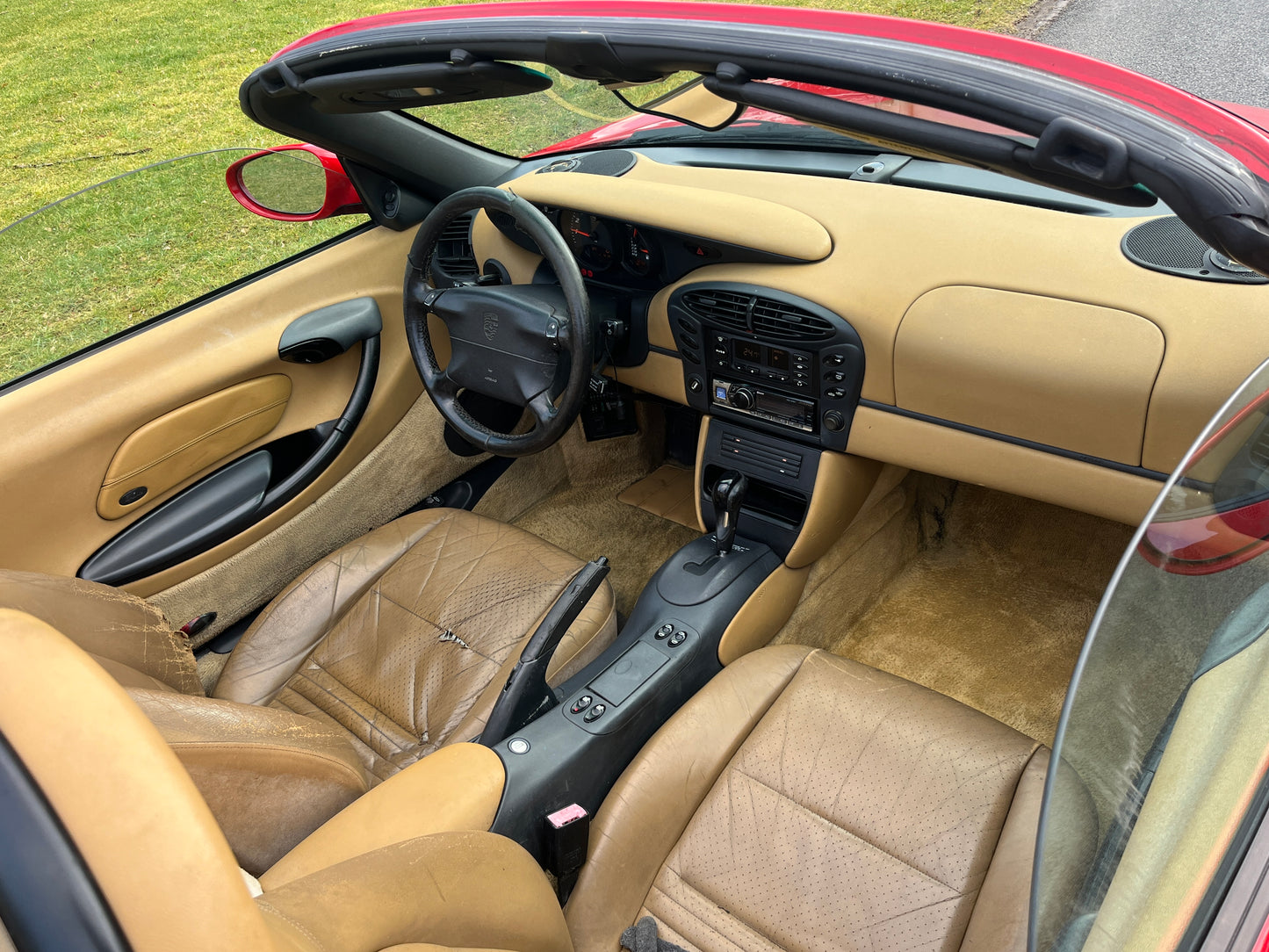 Porsche Boxster 986 2.5L Indischrot Cabrio Tiptronic
