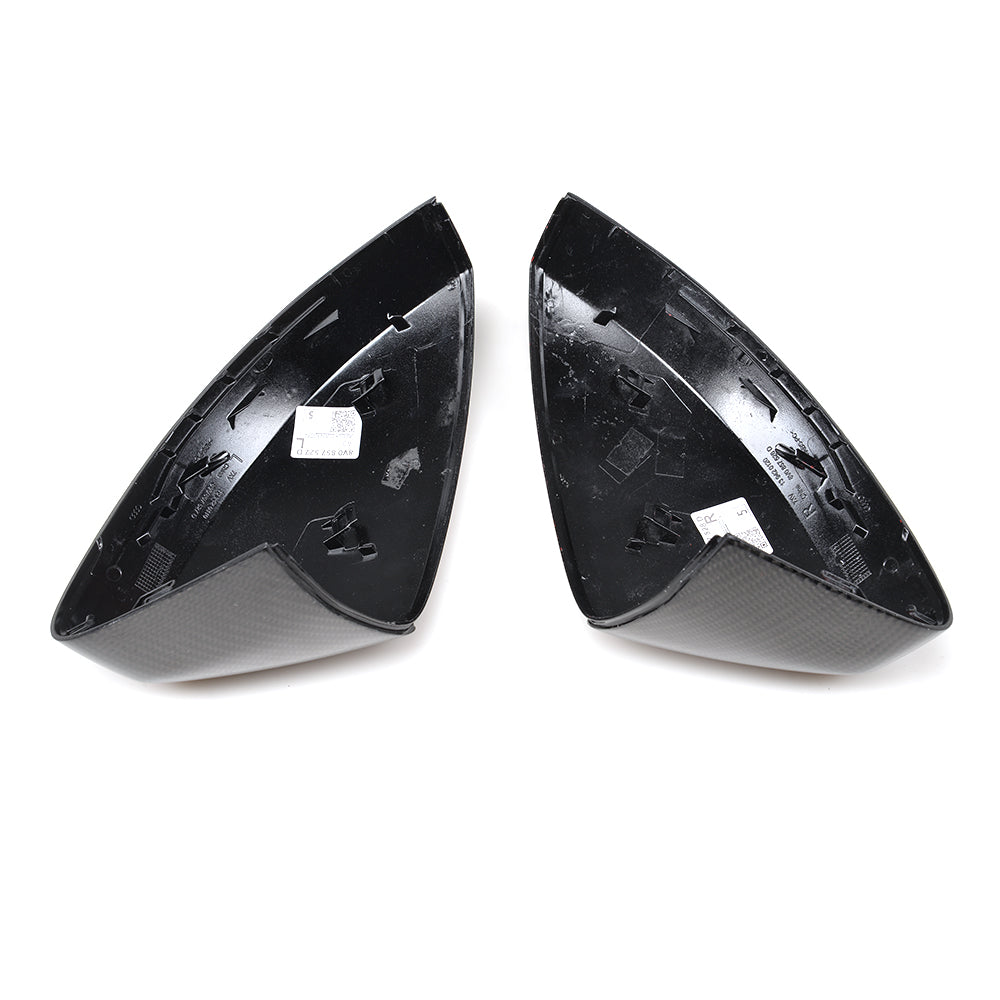 Carbon Fiber Side View Mirror Covers For Audi A3 S3 RS3  8V 2013-2020