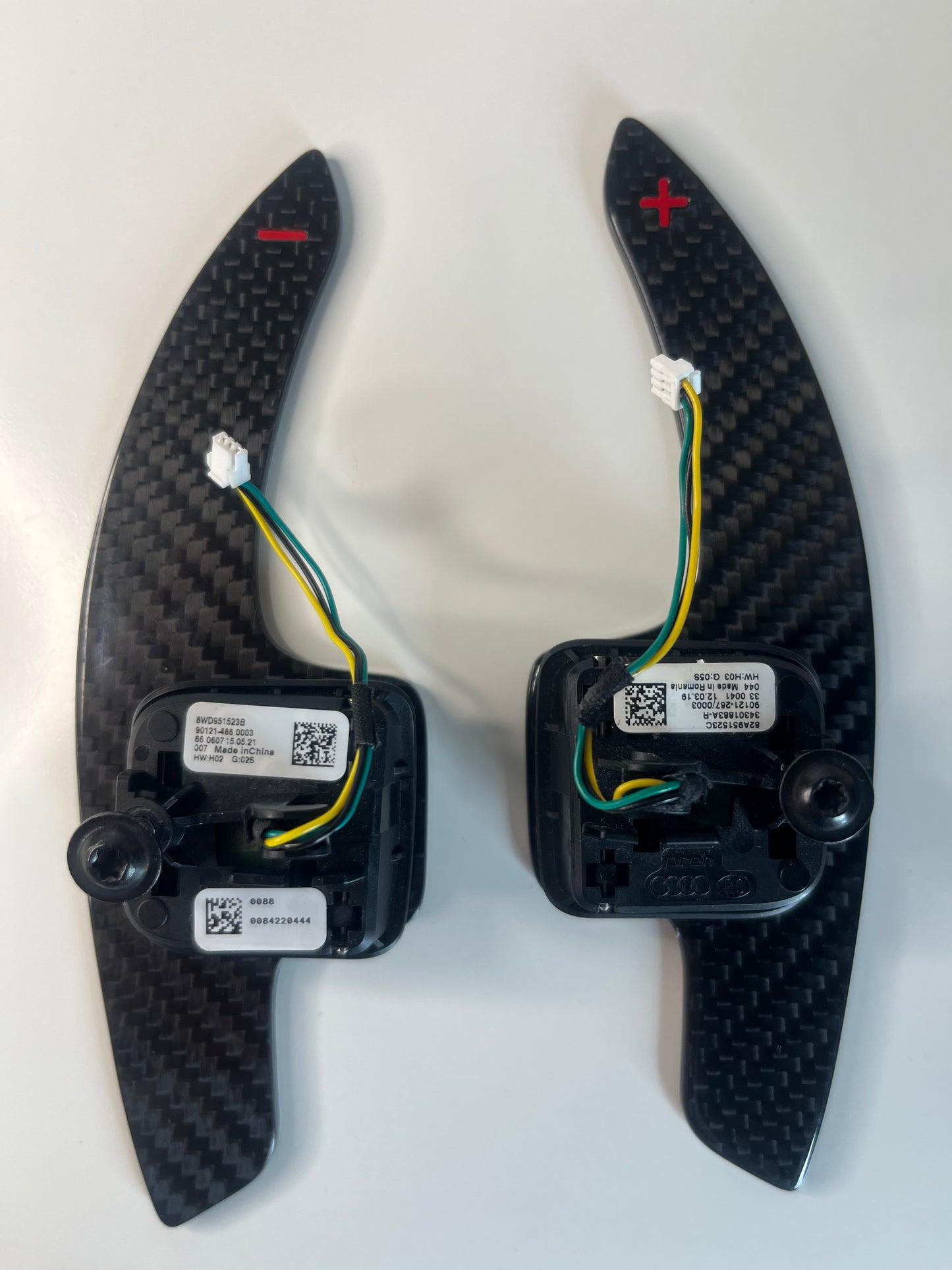 Carbon Fiber Shift paddles For A3 8V - A4 A5 B9 - A6 A7 C8