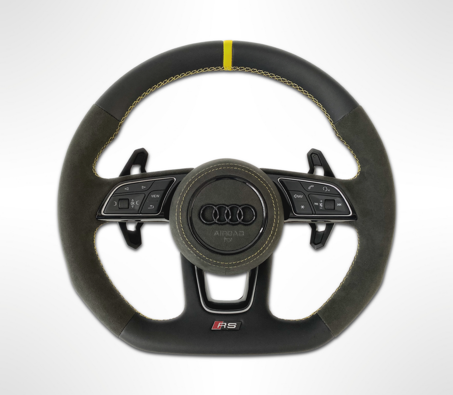 Audi A3 8V - A4 A5 B9 - Alcantara or Leather Steering Wheel