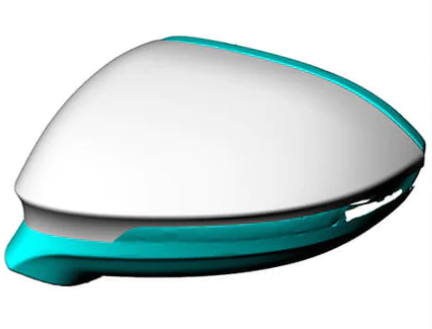 Carbon Fiber Side View Mirror Covers For Golf MK8