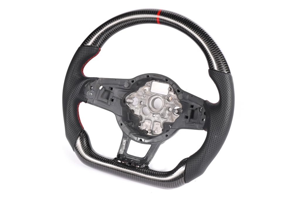 Carbon Fiber Steering wheel for Volkswagen Golf MK7 R - GTI – Imma  Performance