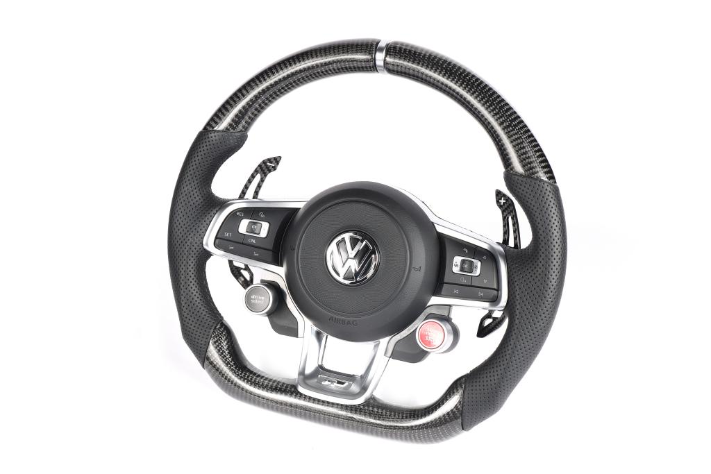 Carbon Fiber Steering wheel for Volkswagen Golf MK7 R - GTI