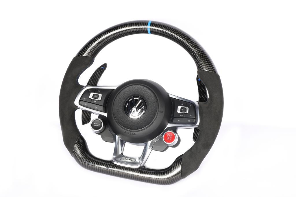 Carbon Fiber Steering wheel for Volkswagen Golf MK7 R - GTI – Imma