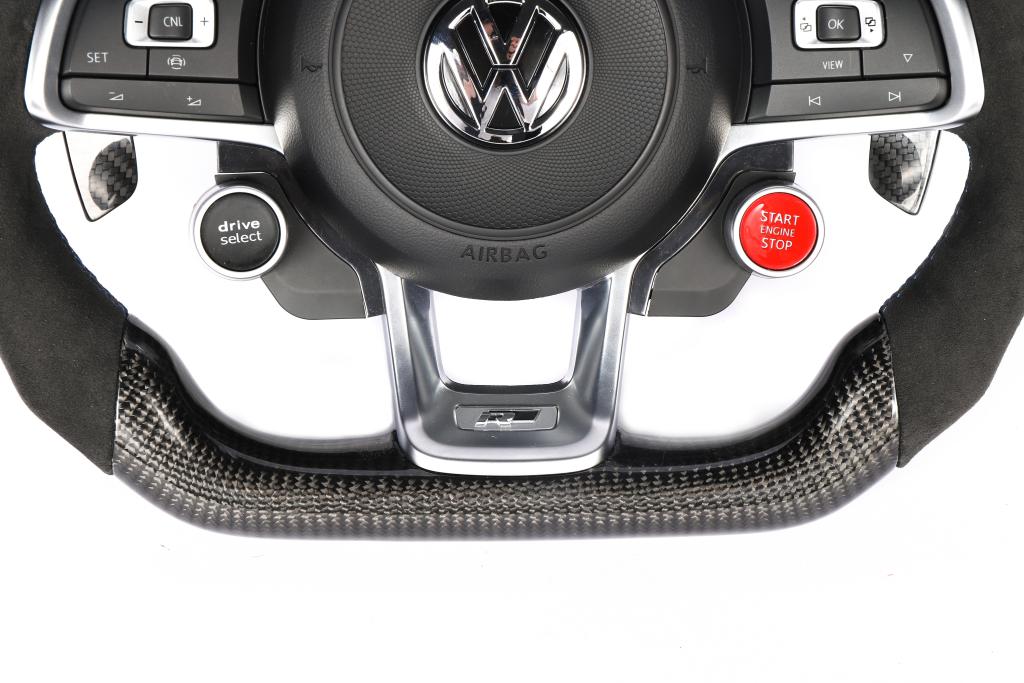 Carbon Fiber Steering wheel for Volkswagen Golf MK7 R - GTI