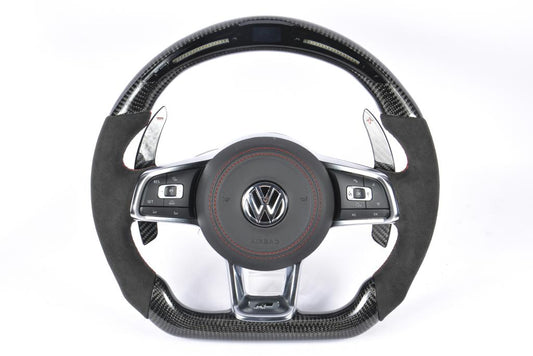Carbon Fiber Steering wheel for Volkswagen Golf MK7 R - GTI