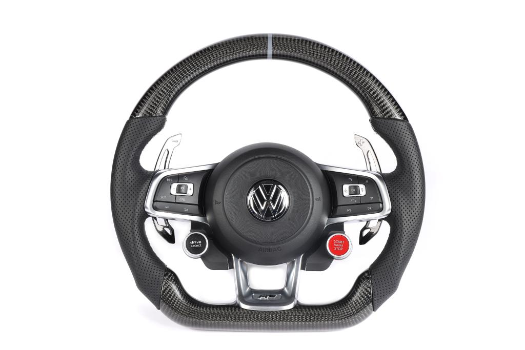 Carbon Fiber Steering wheel for Volkswagen Golf MK7 R - GTI